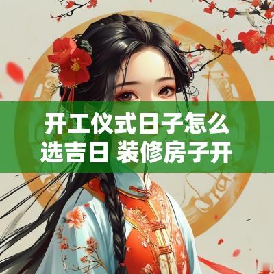 开工仪式日子怎么选吉日 装修房子开工吉日如何选