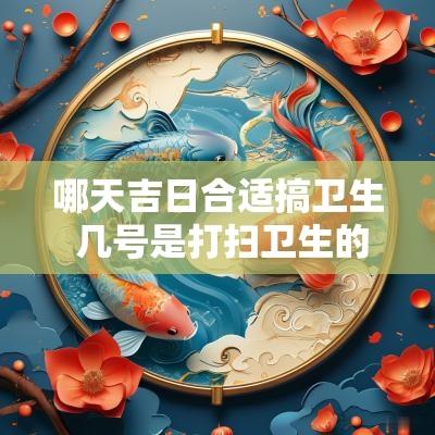 哪天吉日合适搞卫生 几号是打扫卫生的吉日查询
