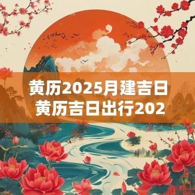 黄历2025月建吉日 黄历吉日出行2025