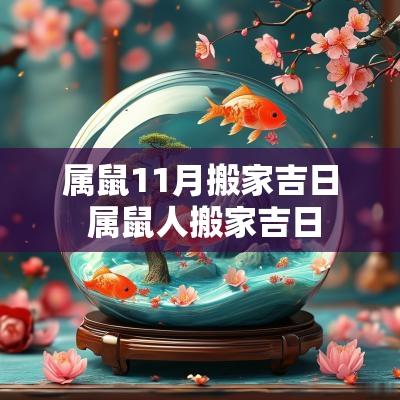 属鼠11月搬家吉日 属鼠人搬家吉日