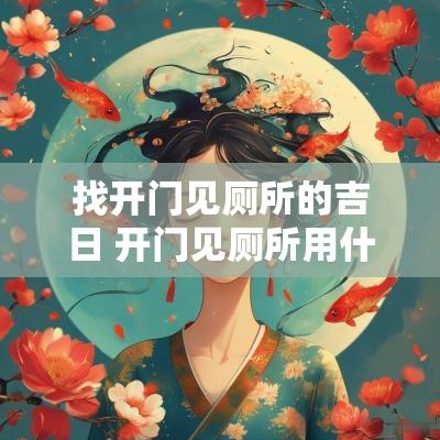 找开门见厕所的吉日 开门见厕所用什么屏风好