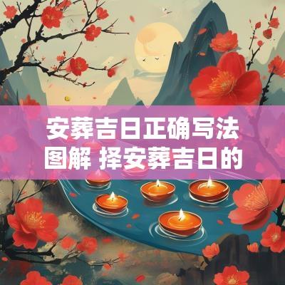安葬吉日正确写法图解 择安葬吉日的正确方法图解