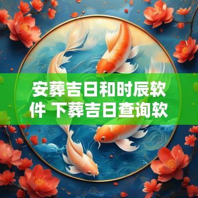 安葬吉日和时辰软件 下葬吉日查询软件免费下载