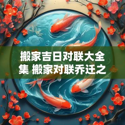 搬家吉日对联大全集 搬家对联乔迁之喜大全