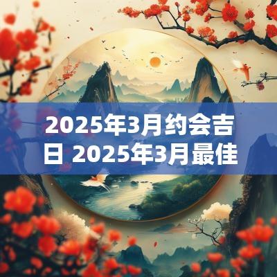 2025年3月约会吉日 2025年3月最佳结婚吉日一览表