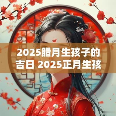 2025腊月生孩子的吉日 2025正月生孩子吉日