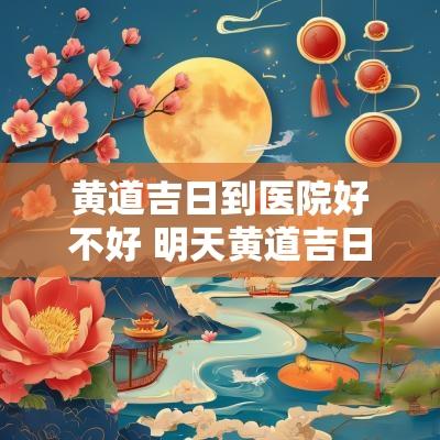 黄道吉日到医院好不好 明天黄道吉日好不好