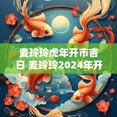 麦玲玲蛇年开市吉日 麦玲玲2025年开市大吉的日子