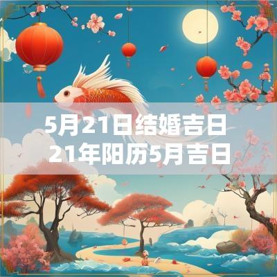5月21日结婚吉日 21年阳历5月吉日