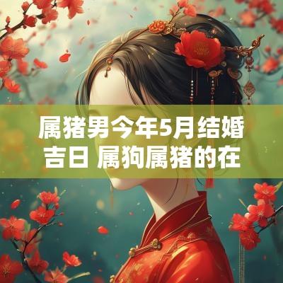 属猪男今年5月结婚吉日 属狗属猪的在哪年结婚吉日