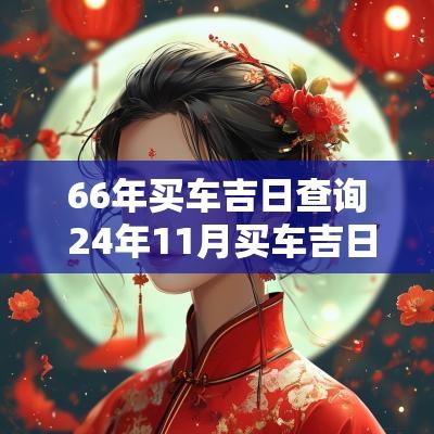 66年买车吉日查询 24年11月买车吉日查询