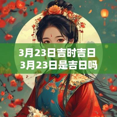 3月23日吉时吉日 3月23日是吉日吗
