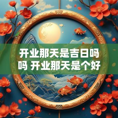 开业那天是吉日吗吗 开业那天是个好日子