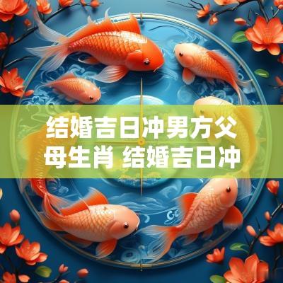 结婚吉日冲男方父母生肖 结婚吉日冲自己父母生肖行吗