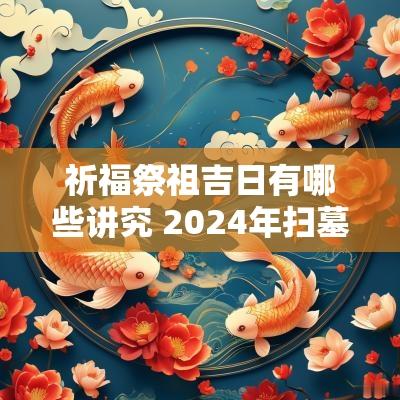 祈福祭祖吉日有哪些讲究 2025年扫墓祭祖吉日