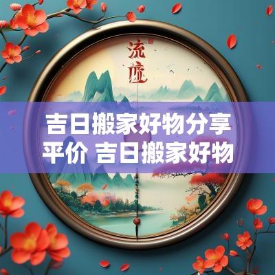 吉日搬家好物分享平价 吉日搬家好物分享