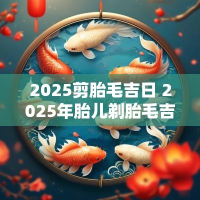 2025剪胎毛吉日 2025年胎儿剃胎毛吉日