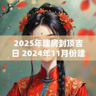 2025年建房封顶吉日 2025年11月份建房封顶吉日