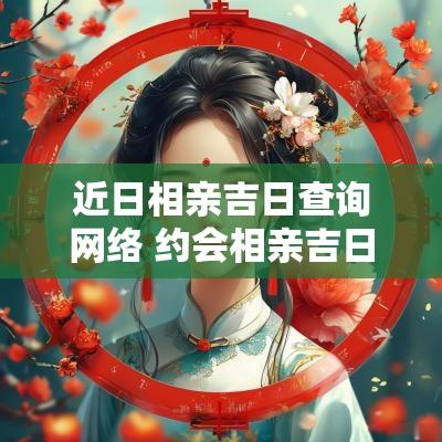 近日相亲吉日查询网络 约会相亲吉日查询大全