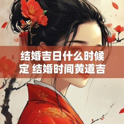 结婚吉日什么时候定 结婚时间黄道吉日