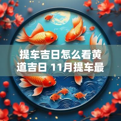 提车吉日怎么看黄道吉日 11月提车最佳黄道吉日