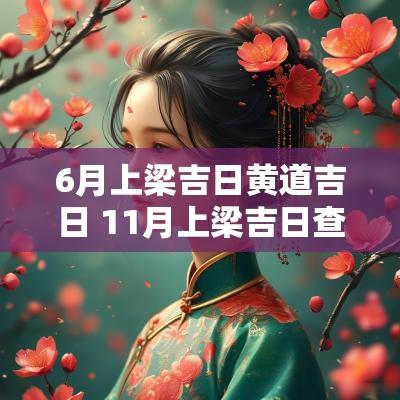 6月上梁吉日黄道吉日 11月上梁吉日查询