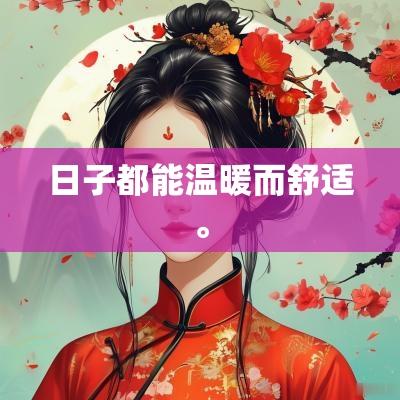 日子都能温暖而舒适。