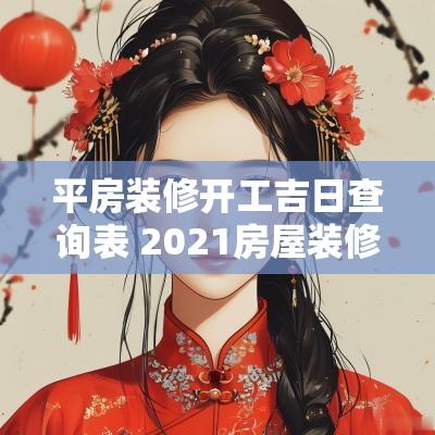 平房装修开工吉日查询表 2025房屋装修开工吉日吉时