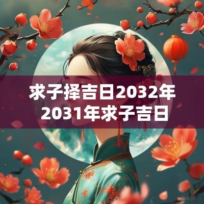 求子择吉日2032年 2031年求子吉日