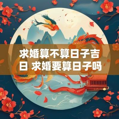 求婚算不算日子吉日 求婚要算日子吗