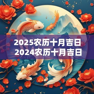 2025农历十月吉日 2025农历十月吉日