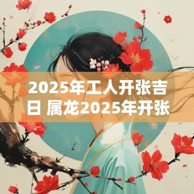 2025年工人开张吉日 属龙2025年开张吉日