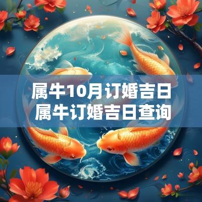 属牛10月订婚吉日 属牛订婚吉日查询
