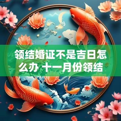 领结婚证不是吉日怎么办 十一月份领结婚证的吉日