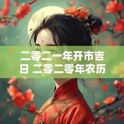 二零二一年开市吉日 二零二零年农历开业吉日