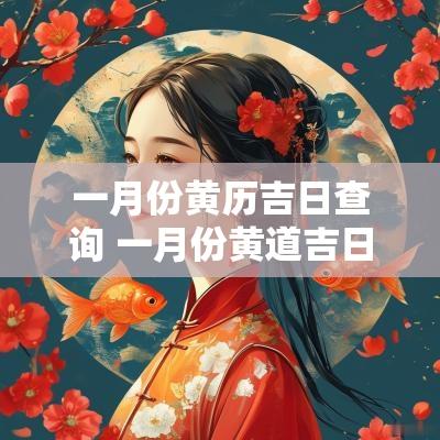 一月份黄历吉日查询 一月份黄道吉日查询