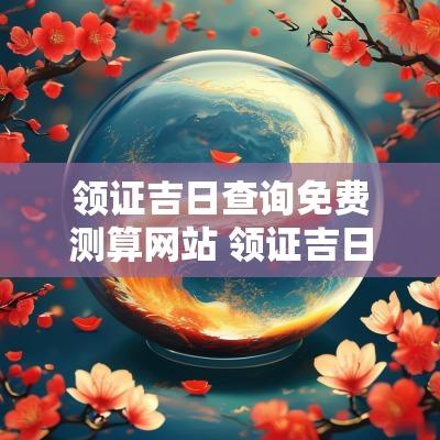 领证吉日查询免费测算网站 领证吉日2025年免费查询表