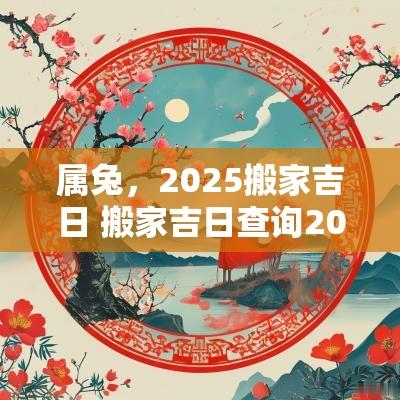 属兔，2025搬家吉日 搬家吉日查询2025属龙