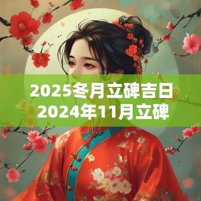 2025冬月立碑吉日 2025年11月立碑吉日一览表