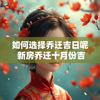 如何选择乔迁吉日呢 新房乔迁十月份吉日