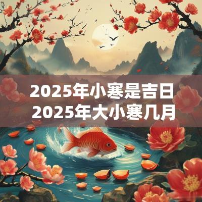 2025年小寒是吉日 2025年大小寒几月几号
