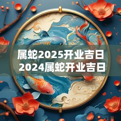 属蛇2025开业吉日 2025属蛇开业吉日吉时