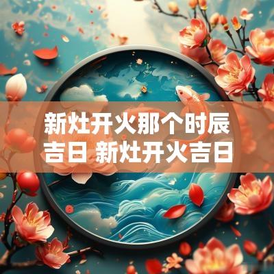新灶开火那个时辰吉日 新灶开火吉日祝福语