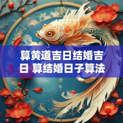 算黄道吉日结婚吉日 算结婚日子算法