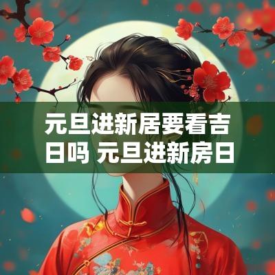 元旦进新居要看吉日吗 元旦进新房日子吉利吗