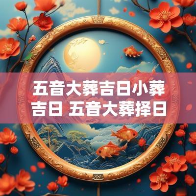 五音大葬吉日小葬吉日 五音大葬择日表