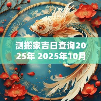 测搬家吉日查询2025年 2025年10月搬家入宅吉日 测搬家吉日查询2025年 2025年10月搬家入宅吉日