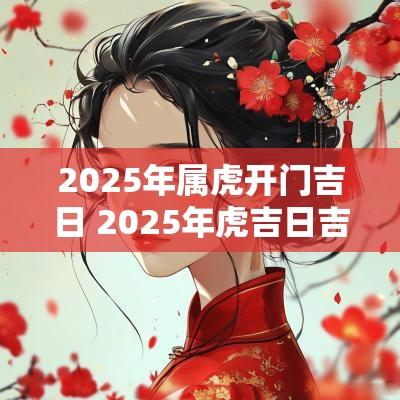 2025年属虎开门吉日 2025年虎吉日吉时