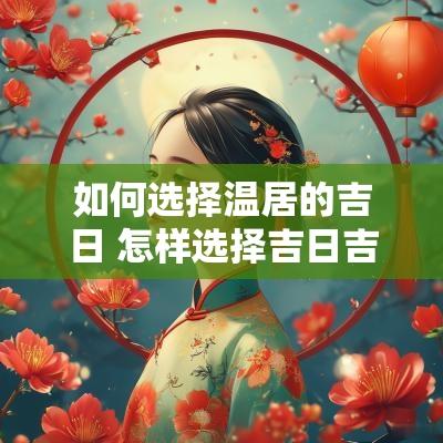 如何选择温居的吉日 怎样选择吉日吉时