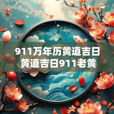 911万年历黄道吉日 黄道吉日911老黄历